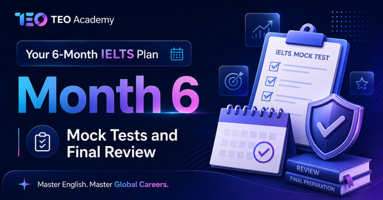 Your 6-Month IELTS Plan | Month 6, Mock Tests and Final Review